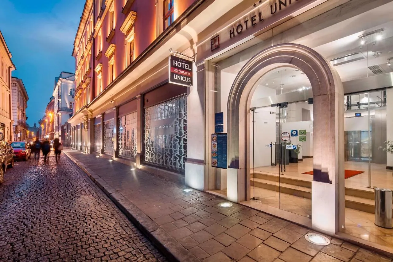 Hotel Unicus Krakow Old Town - Destigo Hotels contacts