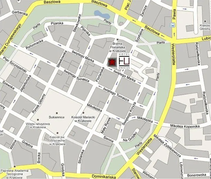 Hotel Unicus Krakow Old Town - Destigo Hotels